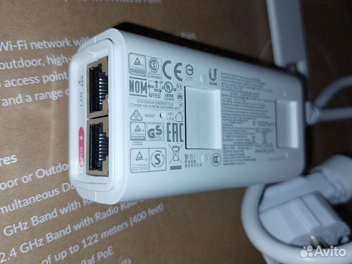 Инжектор PoE 24v 24в