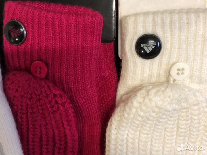 Варежки перчатки Адидас оригинал