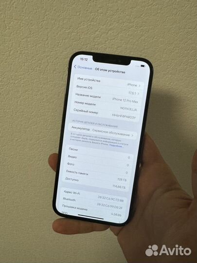 iPhone 12 Pro Max, 128 ГБ