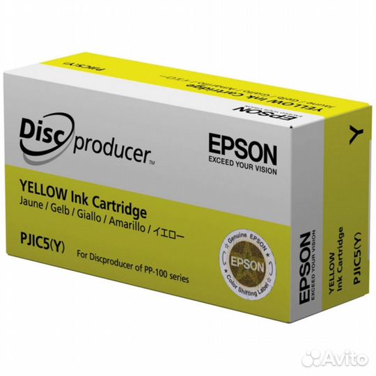 Струйный картридж Epson pjic5(Y) (Желтый) 118635