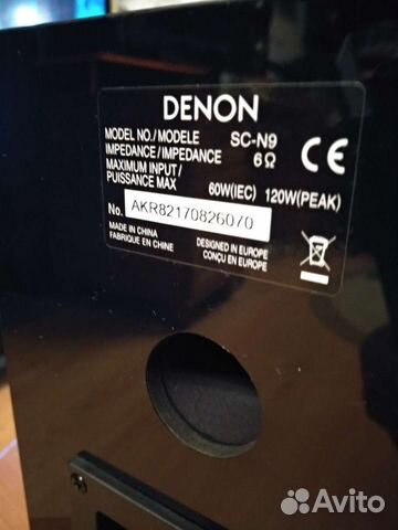 Denon SC-N9 black объявление продам
