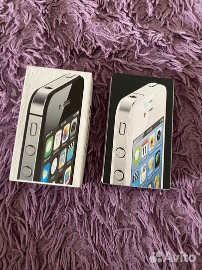 Коробки на iPhone 4, 4s 16gb