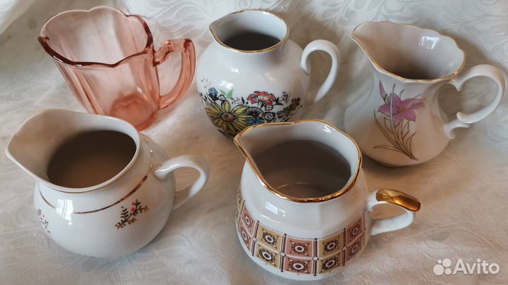 Молочники сливочники СССР