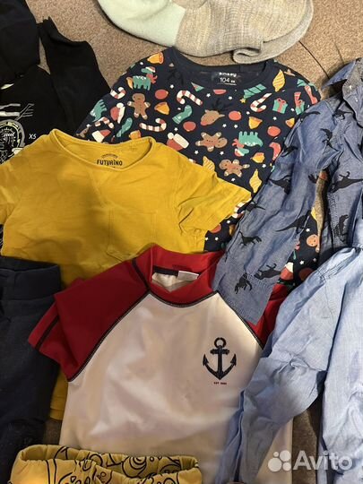 Вещи пакетом на мальчика 104