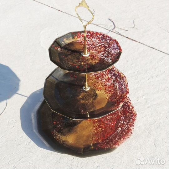 Силиконовый молд - Заготовка для фруктовницы набор