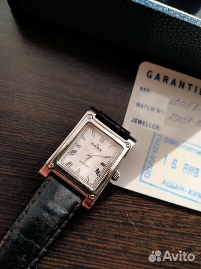 Швейцарские часы edox