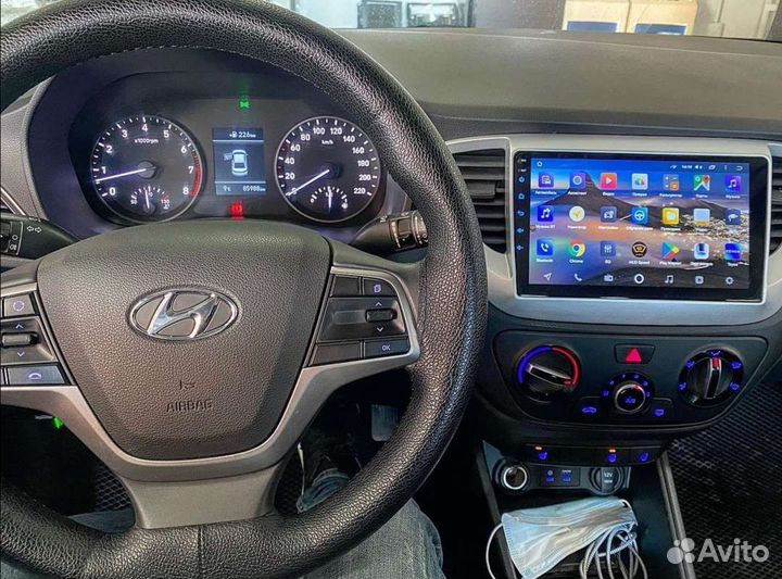 Магнитола Android Hyundai Solaris 2017-2020