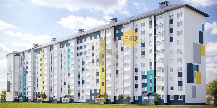 2-к. квартира, 67,9 м², 4/10 эт.