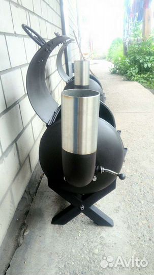 Гриль-мангал-смокер-печь