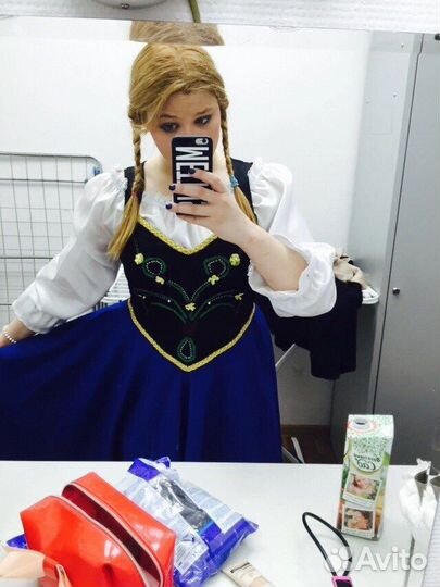 Костюм Эльзы и Анны для аниматоров