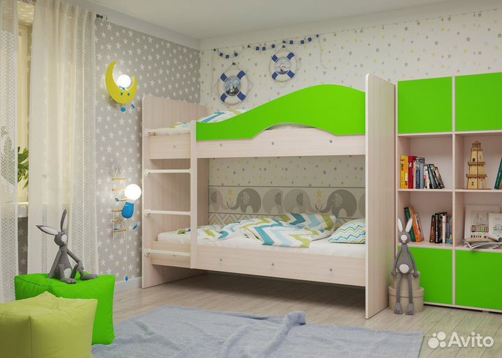 Двухярусная кровать