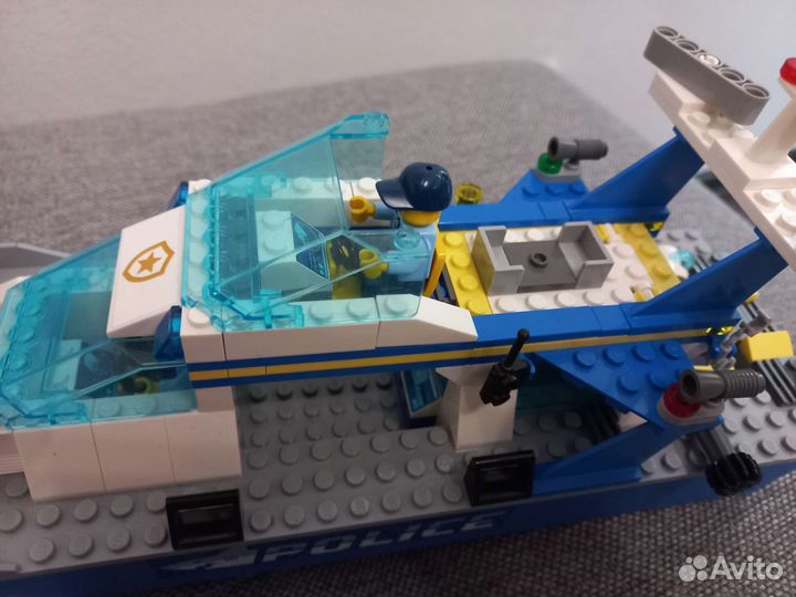 Lego citi игровой набор Катер полиции