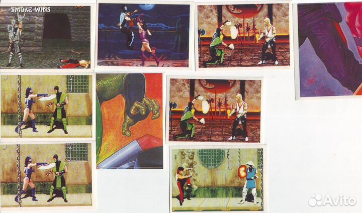 Наклейка Мортал комбат 2 греческая версия