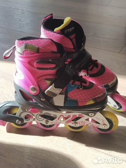 Роликовые коньки раздвижные 35 38