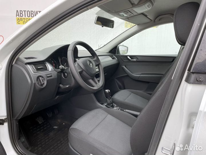 Skoda Rapid 1.6 МТ, 2017, 90 115 км