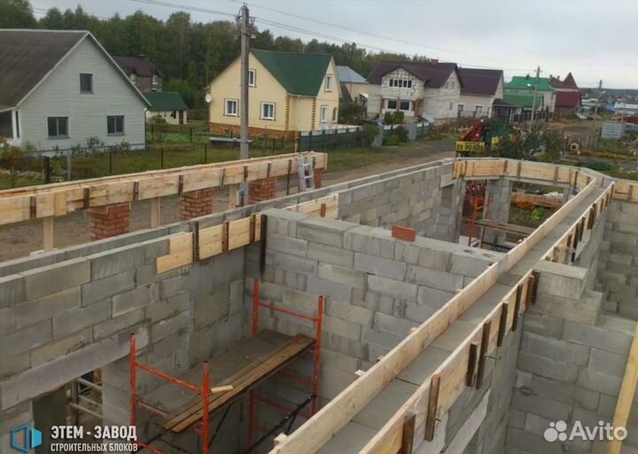 Полистиролбетонный Блок. Для Строительства Стен