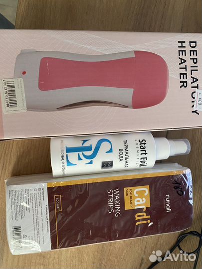 Воскоплав картриджный + полоски + средство посл