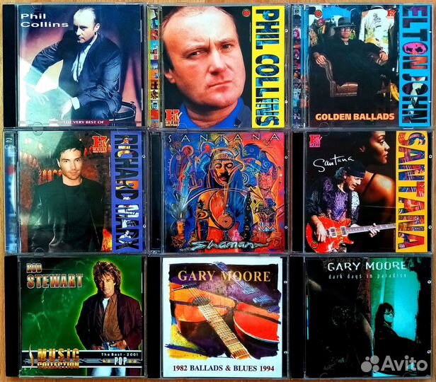 CD диски. Rock. Зарубежная рок музыка