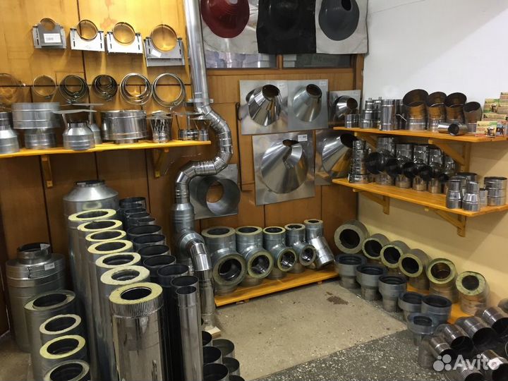 Дымоходы Вентиляция Комплектующие