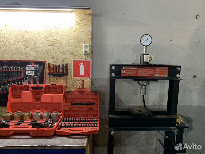 Аренда гидравлического пресса перепрессовка