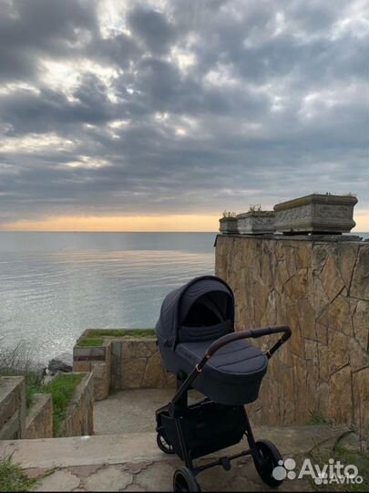 Коляска 2 в 1 Epica Carrello в черном цвете