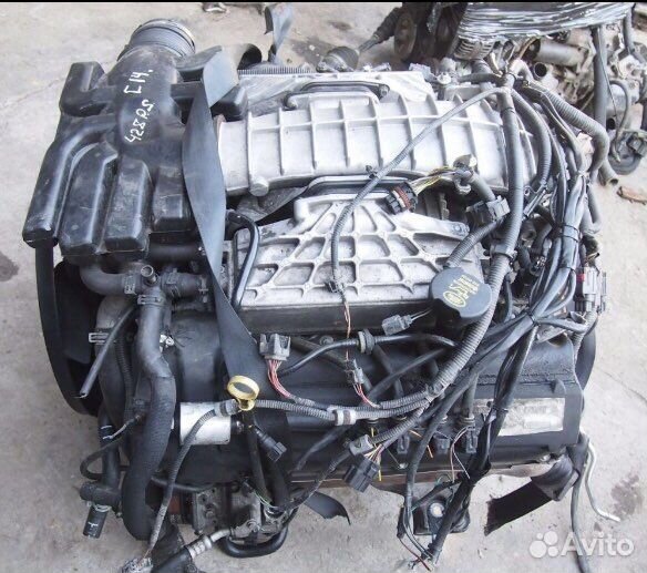 Двигатель в разборе Range rover 4.2