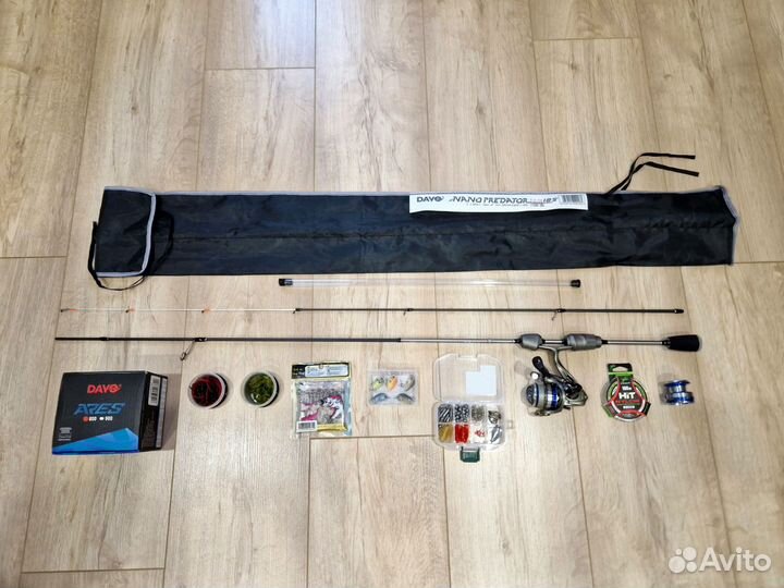 Спиннинг с катушкой