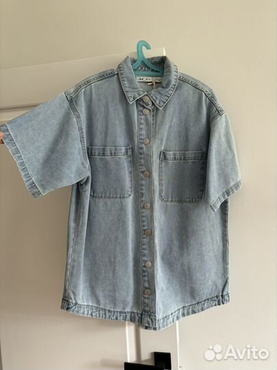 Рубашка джинсовая женская