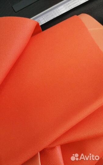 Тентовый материал оксфорд пвх д600 оранжевый