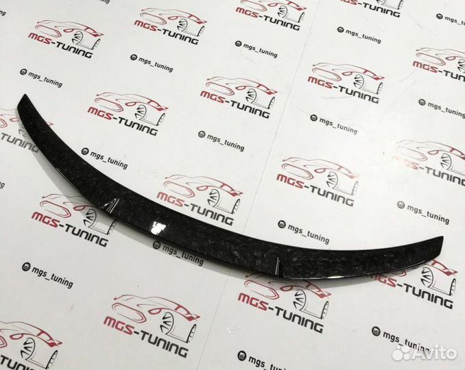 Спойлер BMW 4 series 4 дв f36 M4 Кованый карбон