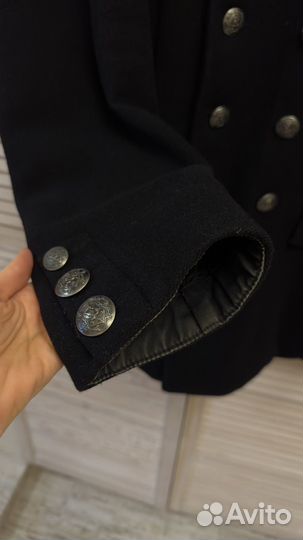 Пальто шерстяное мужское 52 размер