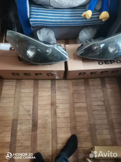 Оригинальные фары опель корса д