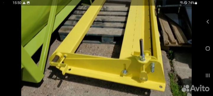 Рамки переходные на комбайн (жатку)