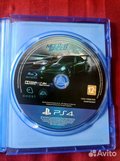 Need for Speed на PS4