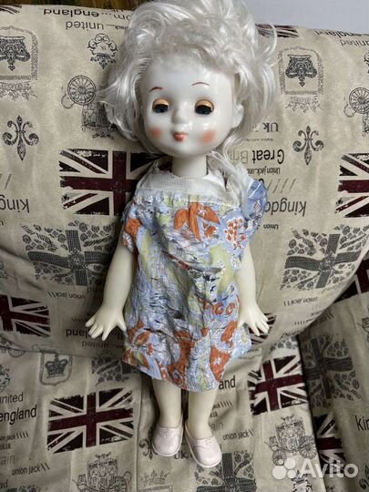 Кукла 1965г СССР Винтаж 60см