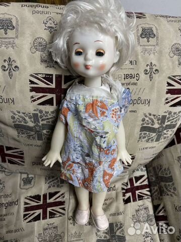 Кукла 1965г СССР Винтаж 60см