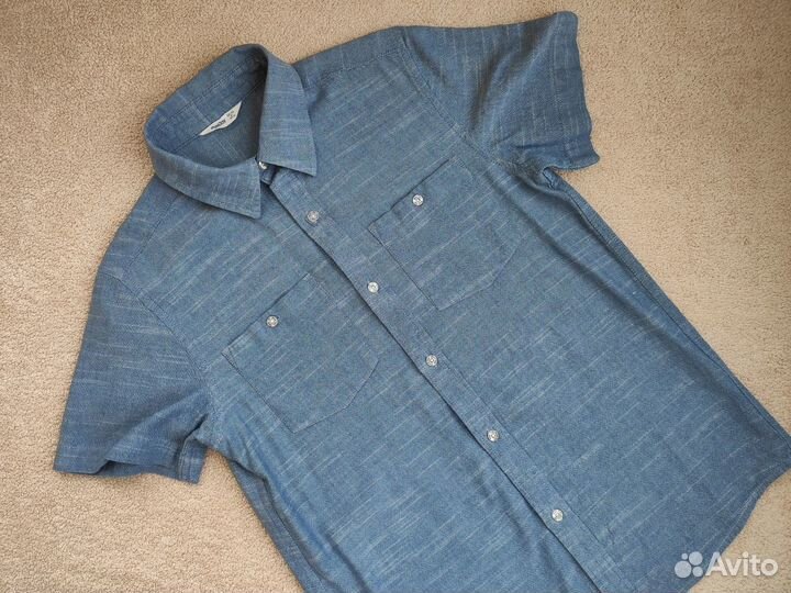 Рубашка на подростка с корот рук GeeJay р-р 164