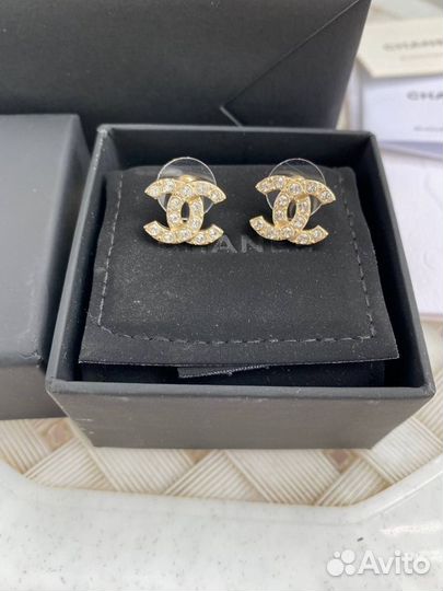 Серьги Chanel оригинал