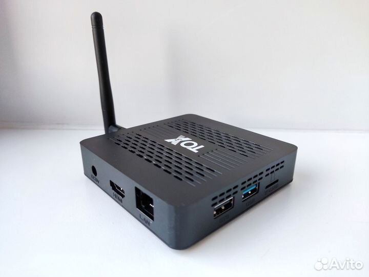 Тв-приставка TOX 3 + прошивка ATV + приложения