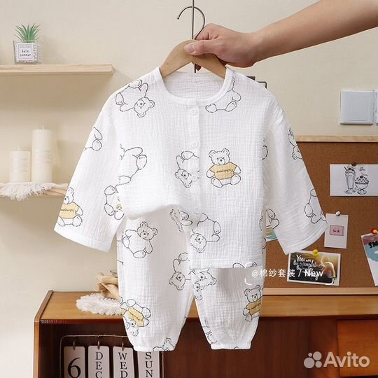 Пижамы детские новые