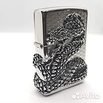 Зажигалка Zippo - Amazon Snake
