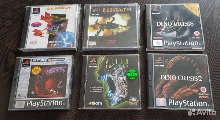 Оригинальные новые игры на Ps1