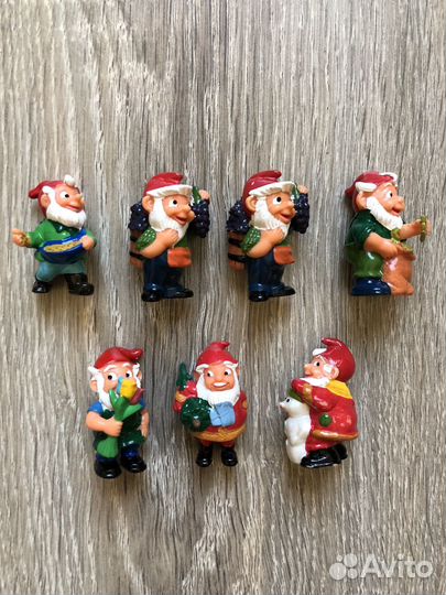 Киндер сюрприз 90-х гномы