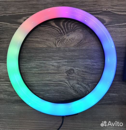 Кольцевая лампа RGB - 33см