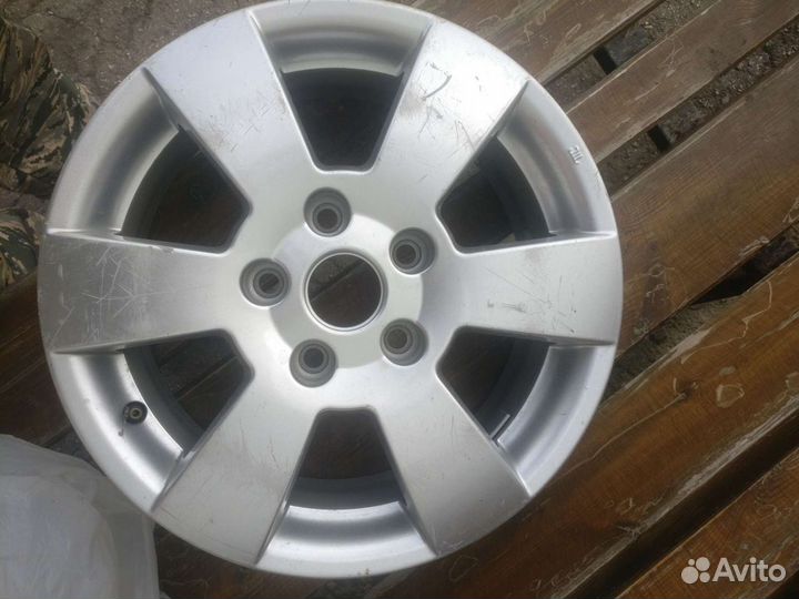 Литые диски r15 skoda оригинал новые