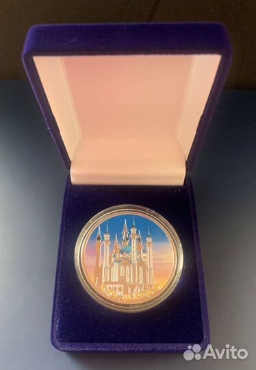 Мечеть Кул Шариф. Серебро, Гвинея 2014, Тираж 1000