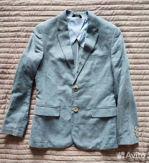 Пиджак для мальчика 140