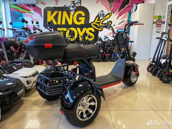Электроскутер WS-PRO Trike+ 3000W 21Ah New 2021