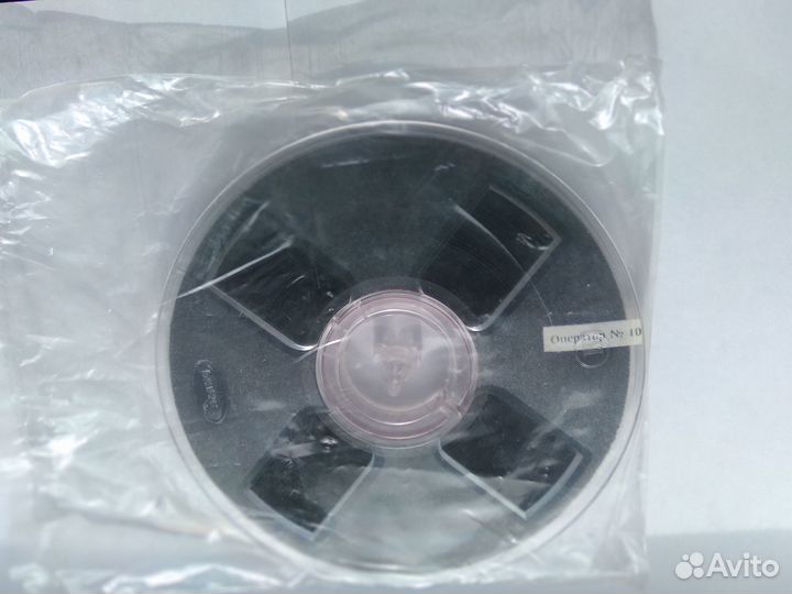 Магнитная лента с записью