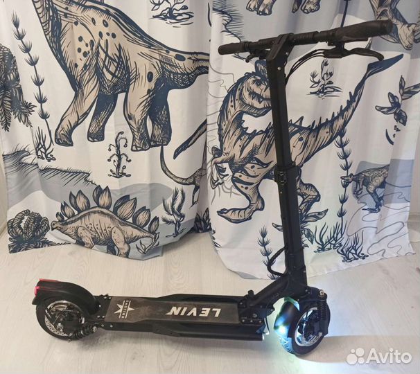 Электросамокат Levin 1000Вт нагрузка 120 кг